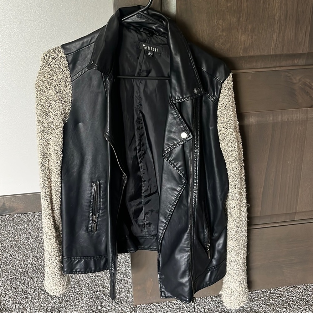 Large dressy zip up jacket